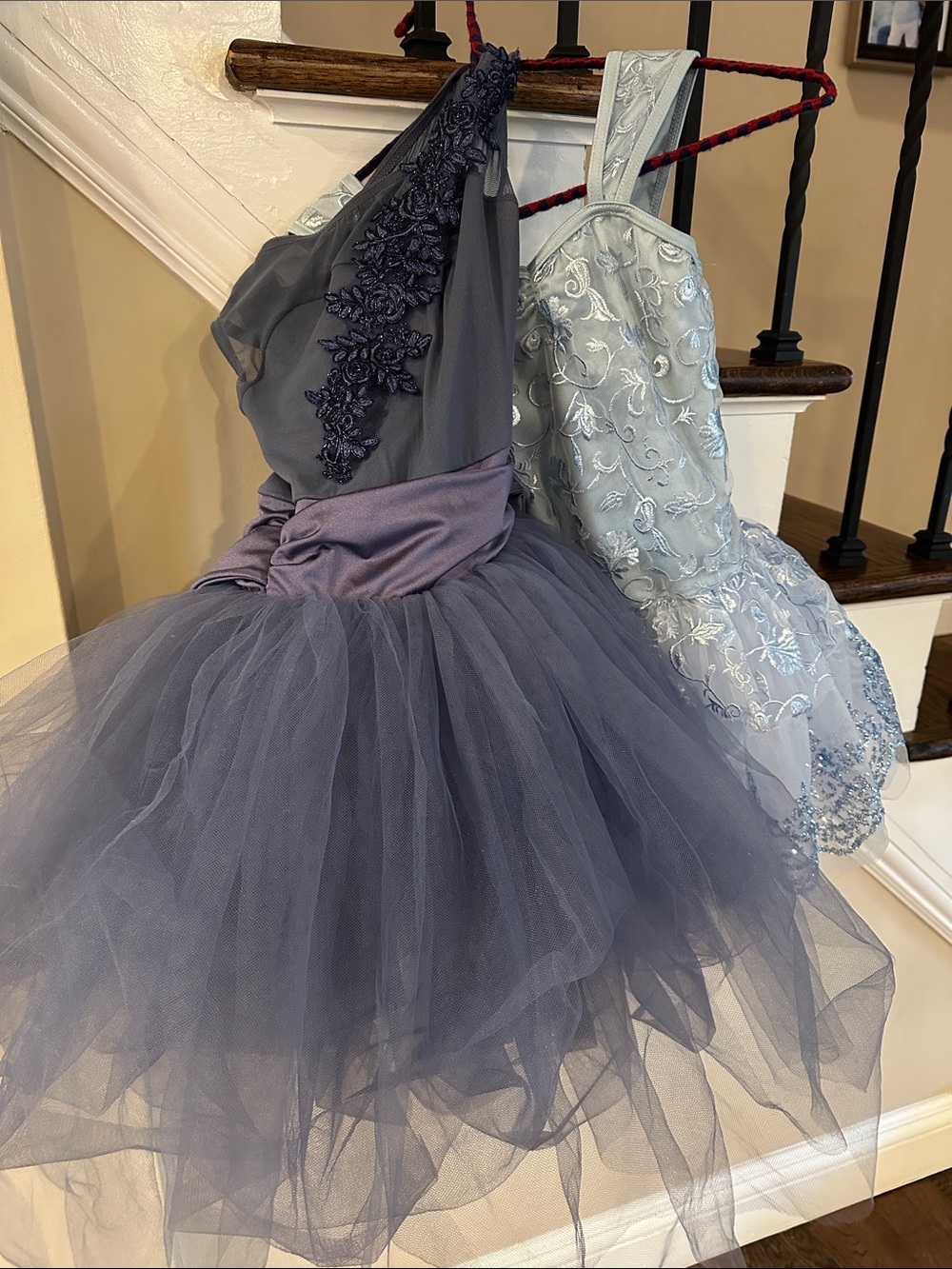 Weissman Dance Recital Dresses Navy Tulle Party Dress Set
